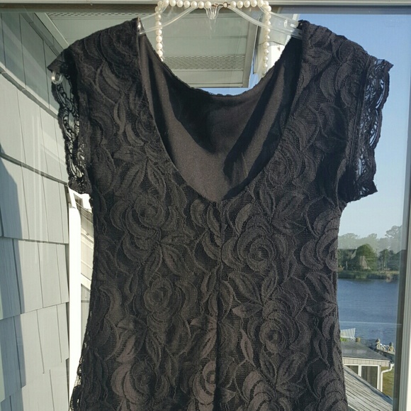 Fire los angeles mini black lace dress - Picture 3 of 7